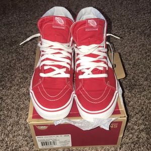 Red Van high tops